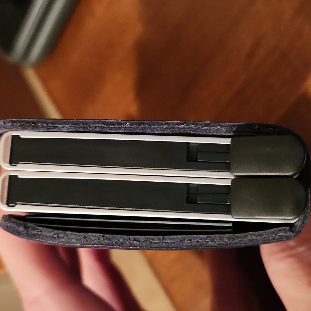 Secrid Black Leather Wallet - Picture 3 of 9